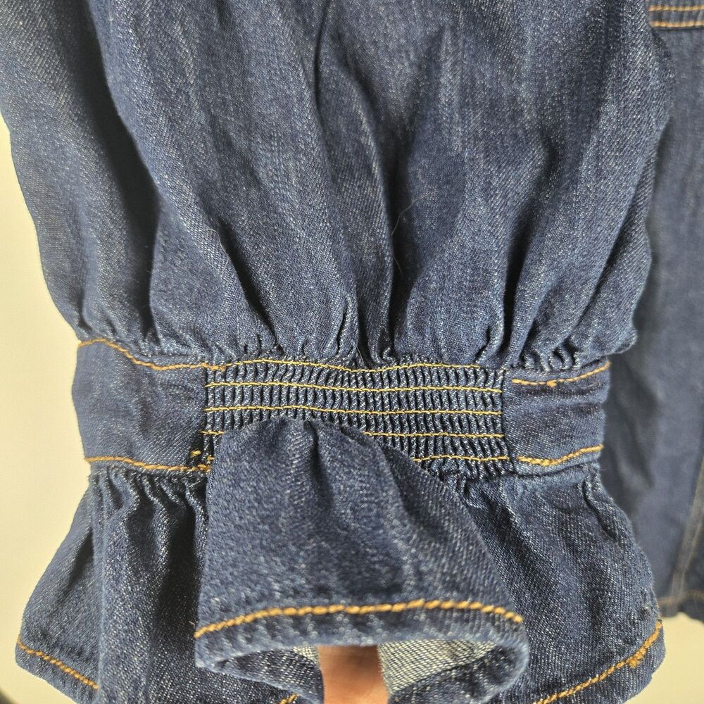 Anthropologie Women's Size 20W Denim Full Button Up Dress - Picture 8 of 8